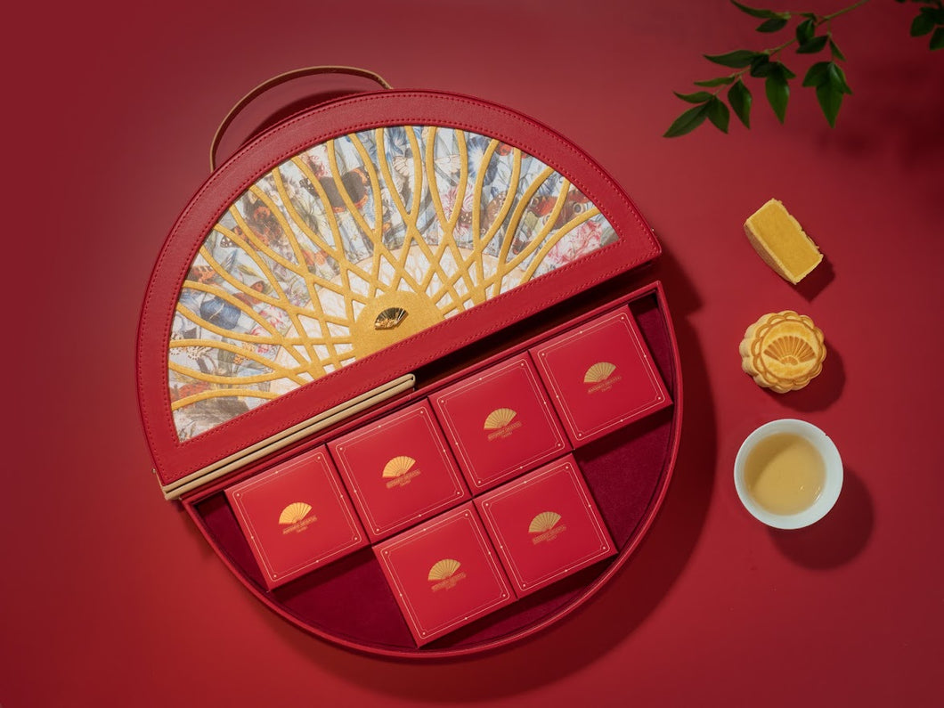 雅閣手工奶黃月餅禮盒 (6入) 僅供自取
