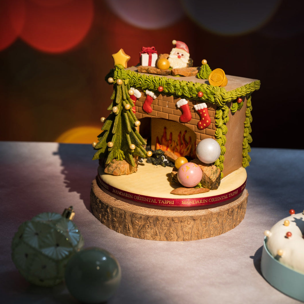 Christmas Gingerbread Hearth Fantasy(Self-pickup only)