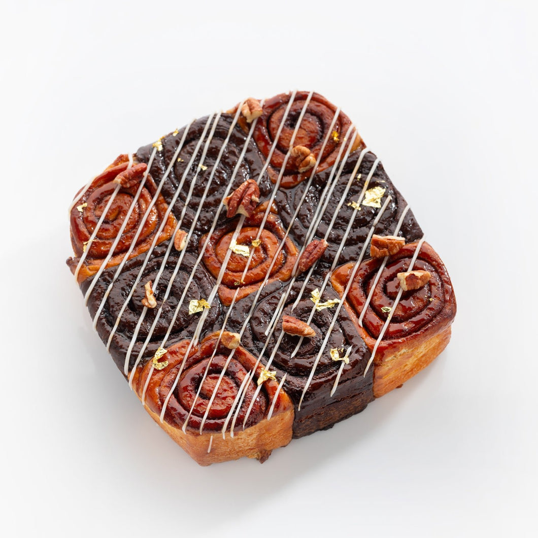 Chessboard Cinnamon Roll